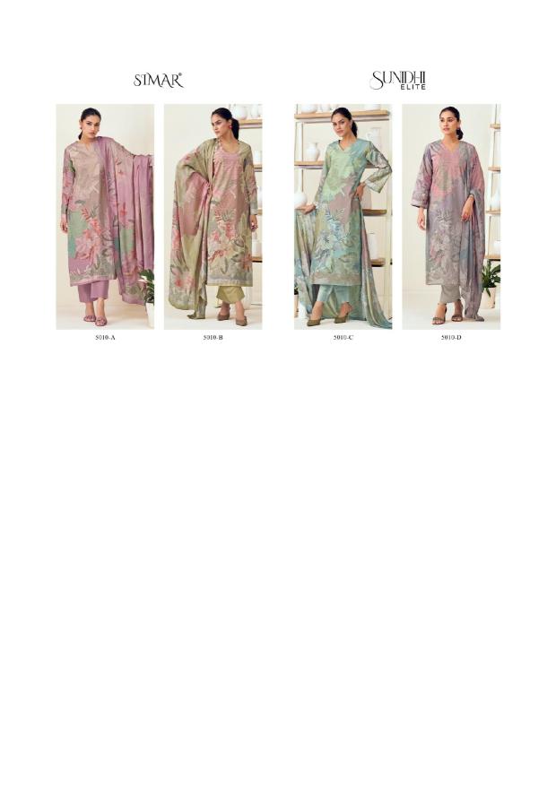 Glossy Simar Sunidhi Elite Catalog salwar kameez wholesaler in Surat