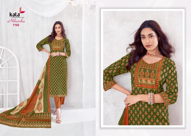 Kala Niharika Vol 4 Jaipuri Printed Dress Material wholesale market in Surat