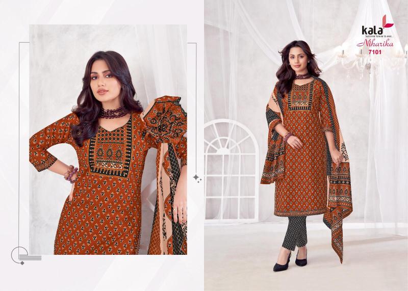 Kala Niharika Vol 4 Jaipuri Printed Dress Material wholesale market in Surat