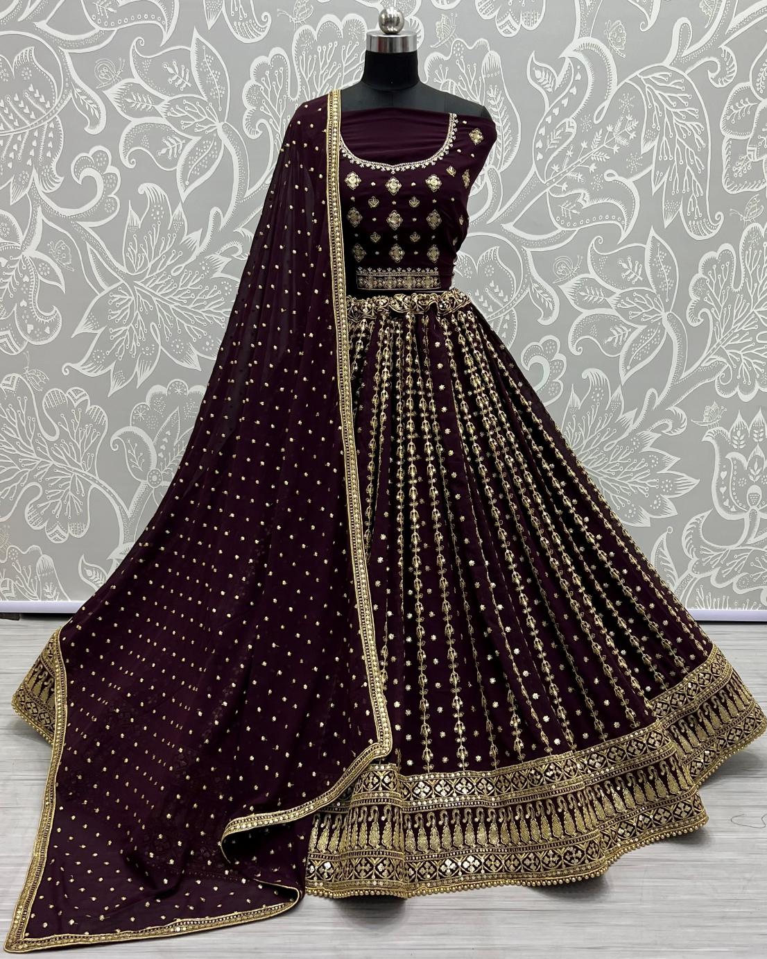 Kapda Wholesale Lc 2345 Blooming Georgette Designer Bridal Lehenga Choli market in Surat