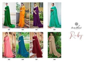 Kashvi Ruby Catalog cheapest saree wholesale market in india