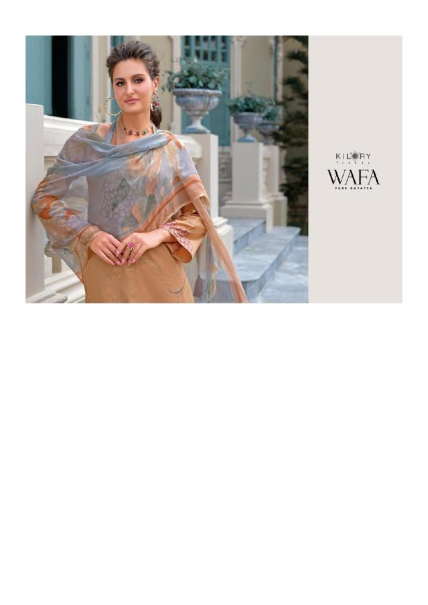 Kilory Wafa Catalog ludhiyana design salwar kameez wholesale exporter in Surat