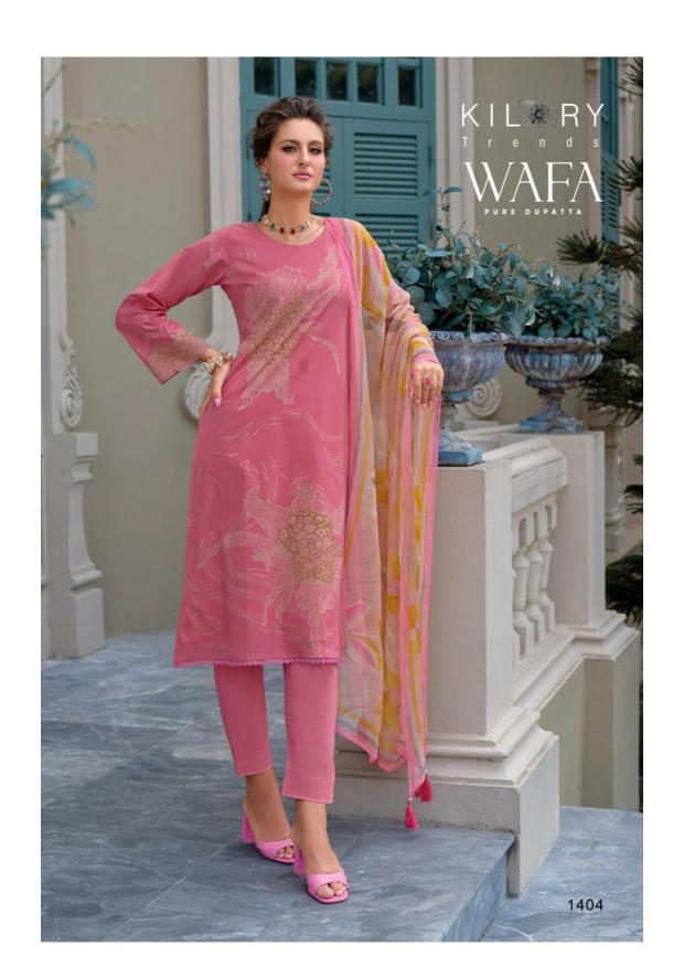 Kilory Wafa Catalog ludhiyana design salwar kameez wholesale exporter in Surat