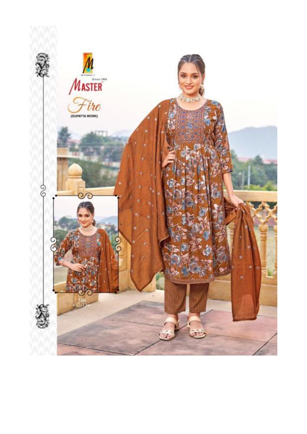 Master Fire catalog cheapest kurti manufacturer in Surat