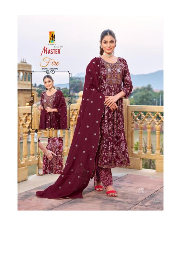 Master Fire catalog cheapest kurti manufacturer in Surat