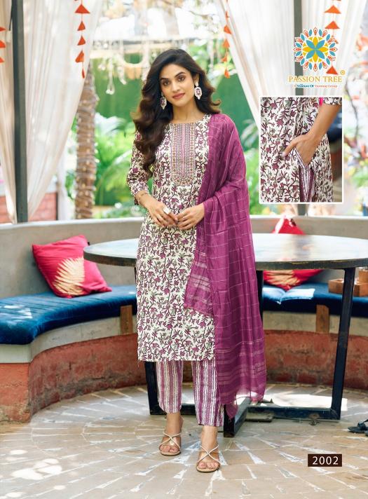 Minarava Vol 2 By Passion Tree Capsule Printed Ready Made Collection wholesalers in Surat