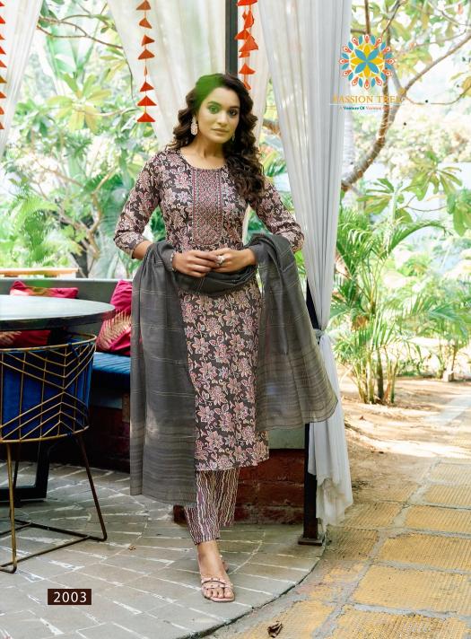 Minarava Vol 2 By Passion Tree Capsule Printed Ready Made Collection wholesalers in Surat