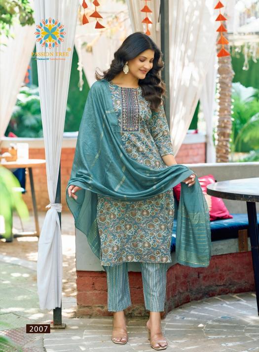 Minarava Vol 2 By Passion Tree Capsule Printed Ready Made Collection wholesalers in Surat