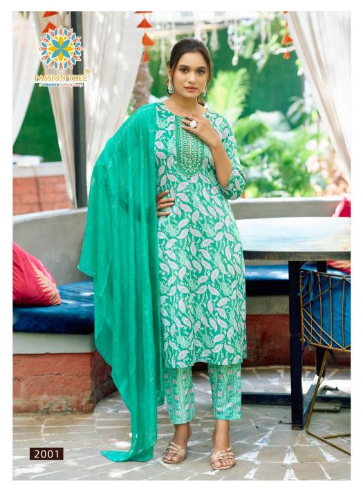 Minarava Vol 2 By Passion Tree Capsule Printed Ready Made Collection wholesalers in Surat