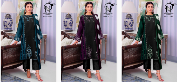 Naimat Fashion Studio 1122 Pakistani Readymade Suit Collection in India
