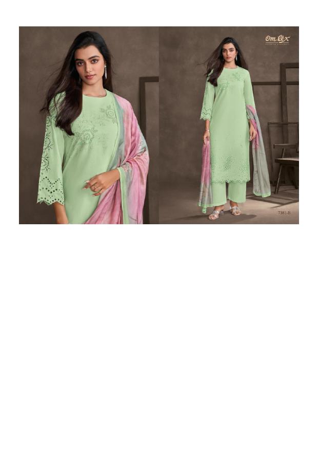 Omtex Erisa Catalog wholesale salwar kameez market in Surat