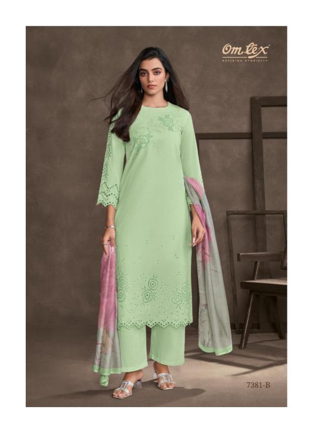 Omtex Erisa Catalog wholesale salwar kameez market in Surat
