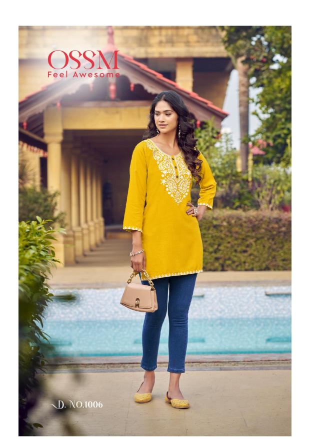 Ossm Nora Vol 6 catalog short kurtis fab india