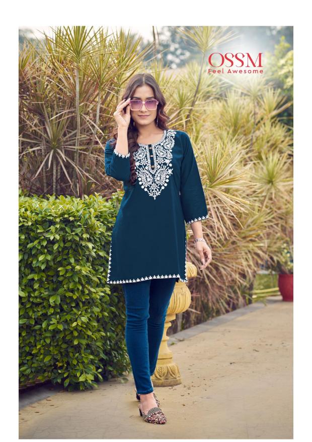 Ossm Nora Vol 6 catalog short kurtis fab india