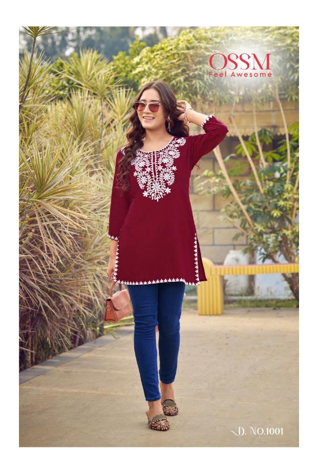 Ossm Nora Vol 6 catalog short kurtis fab india
