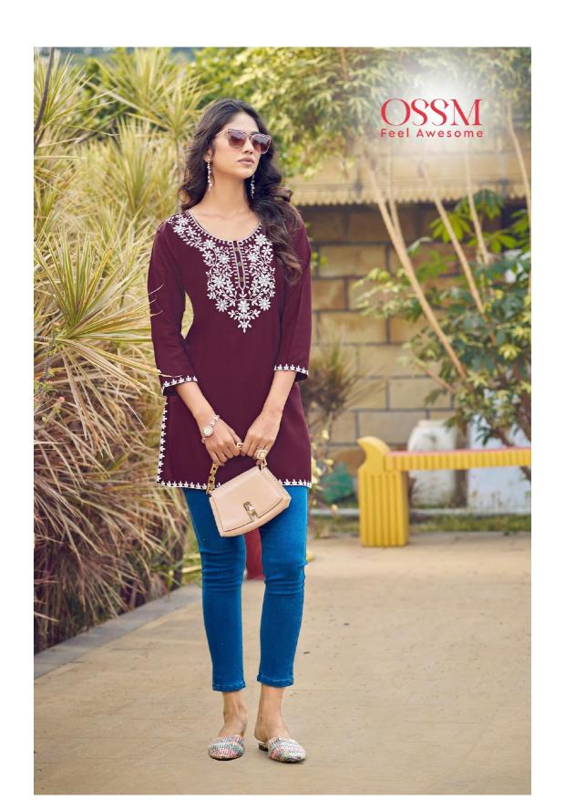 Ossm Nora Vol 6 catalog short kurtis fab india