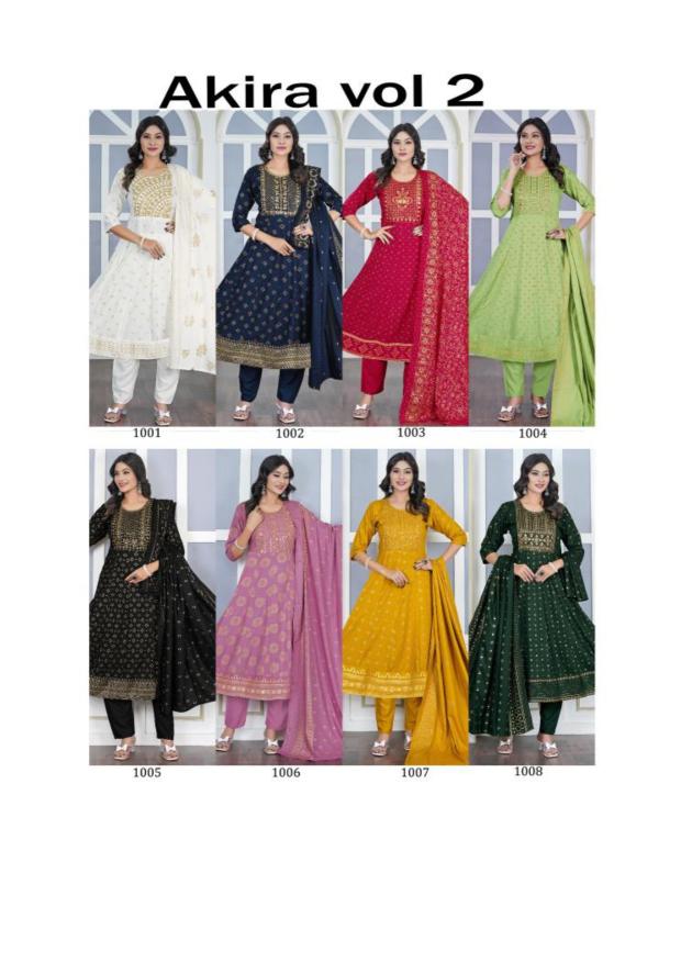 Padmavati Akira Plus vol 2 catalog kurti business in Surat