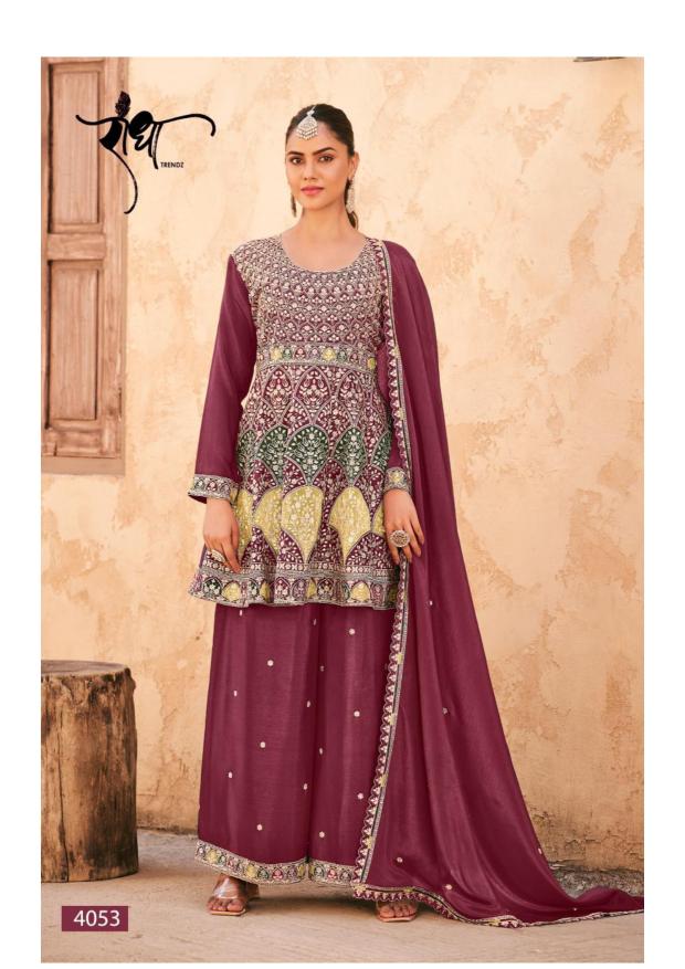 Radha Trendz Pahal Catalog online wholesale wedding salwar kameez market in Surat