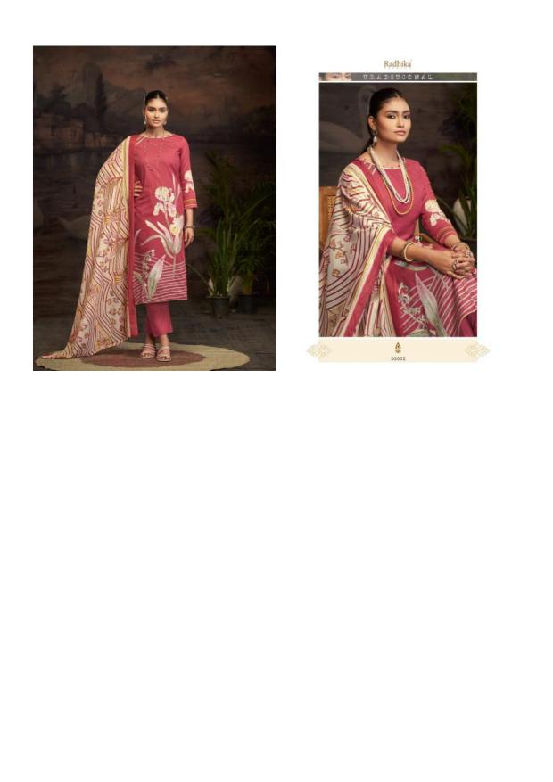 Radhika Azara Roshni catalog wholesale dress materials online in Surat