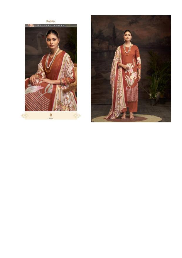 Radhika Azara Roshni catalog wholesale dress materials online in Surat
