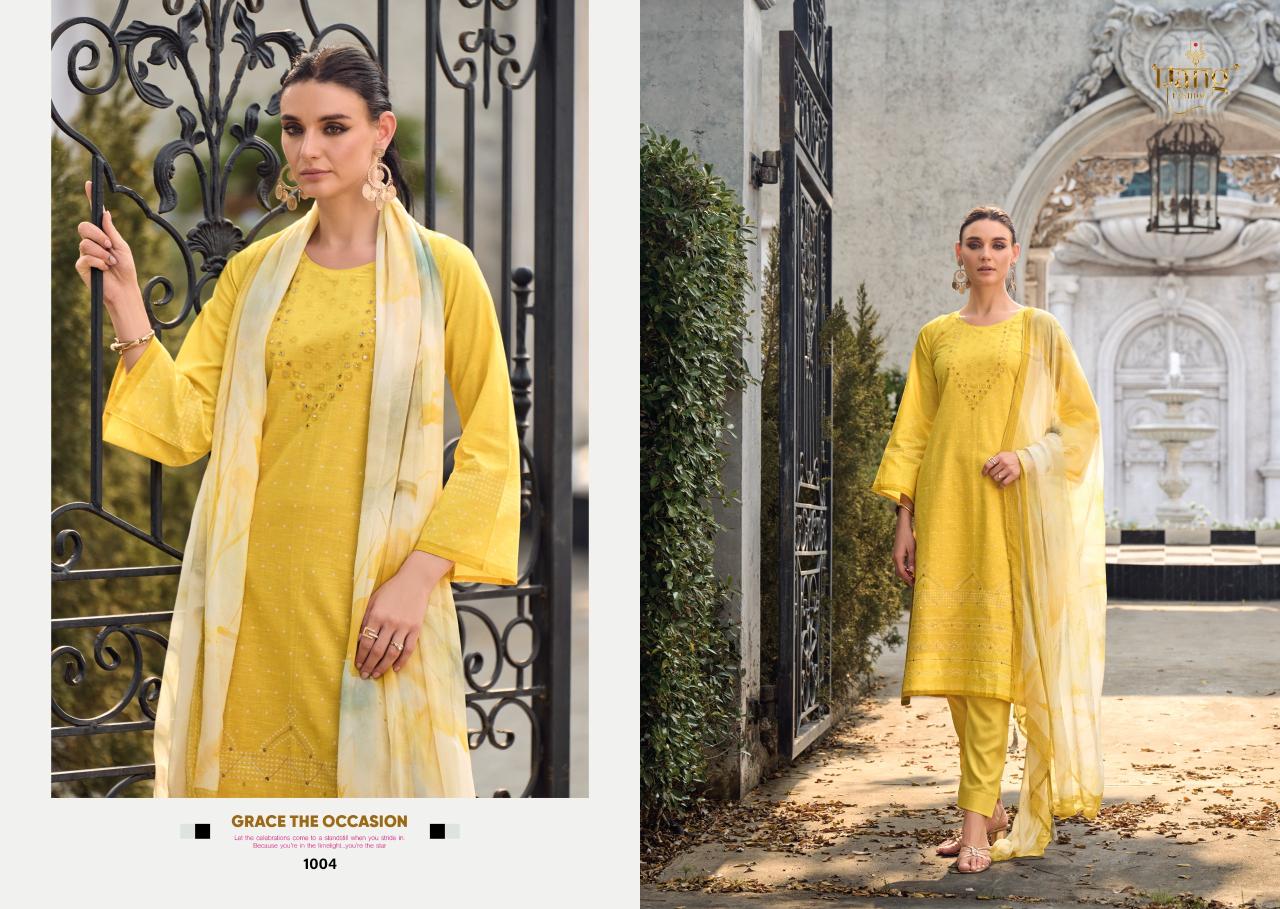 Rang Ziu Viscose Linen Digital Printed Dress Material wholesalers in India