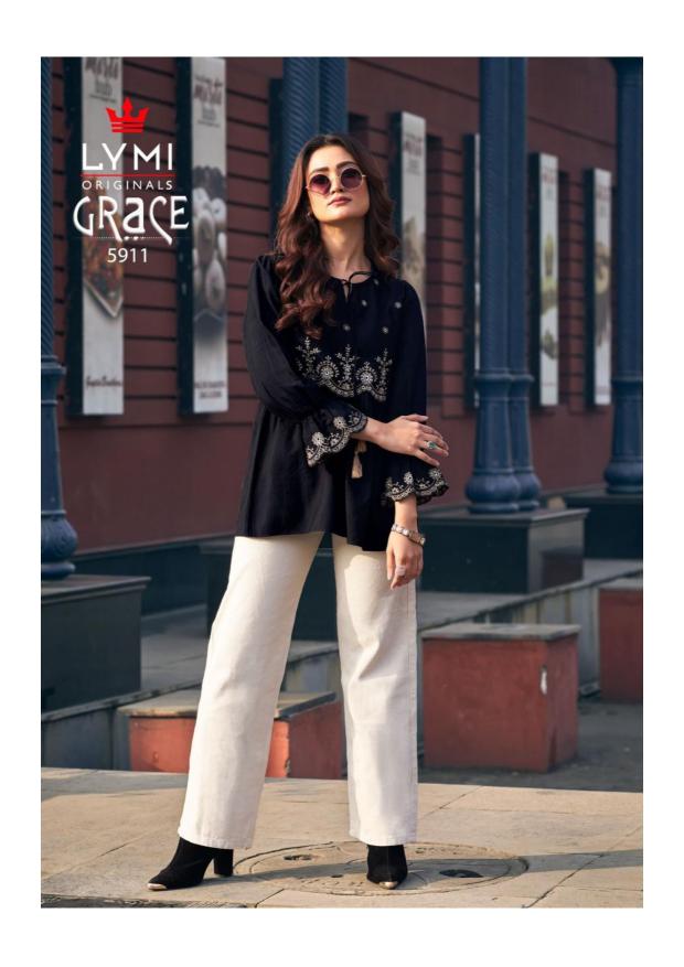 Rangoon Grace Catalog short kurtis women online Surat