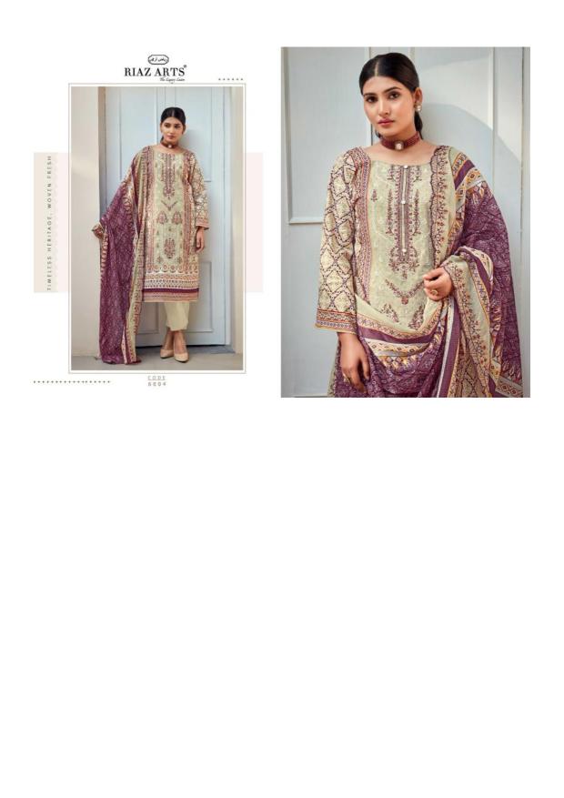 Riaz Arts Bin Saeed Vol 6 Catalog wholesale dress material shops near me in Surat