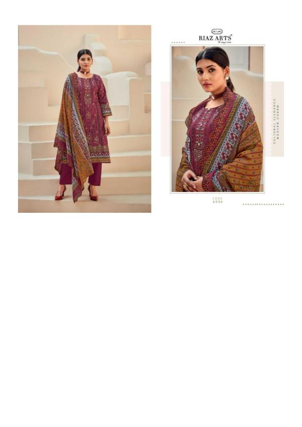 Riaz Arts Bin Saeed Vol 6 Catalog wholesale dress material shops near me in Surat