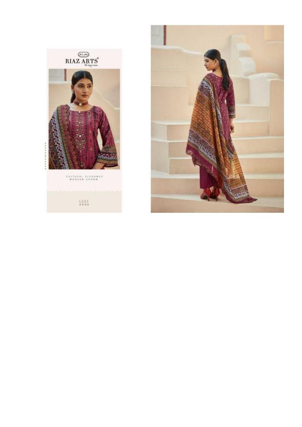 Riaz Arts Bin Saeed Vol 6 Catalog wholesale dress material shops near me in Surat