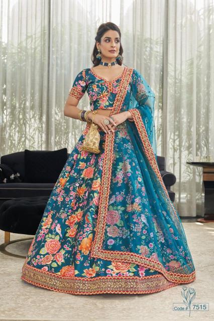 Sabella 7515 Catalog lehenga wholesale in chandni chowk wholesale lehenga market in Surat