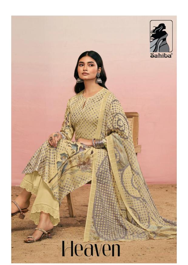 Sahiba Heaven catalog wholesale pakistani salwar kameez online market in Surat