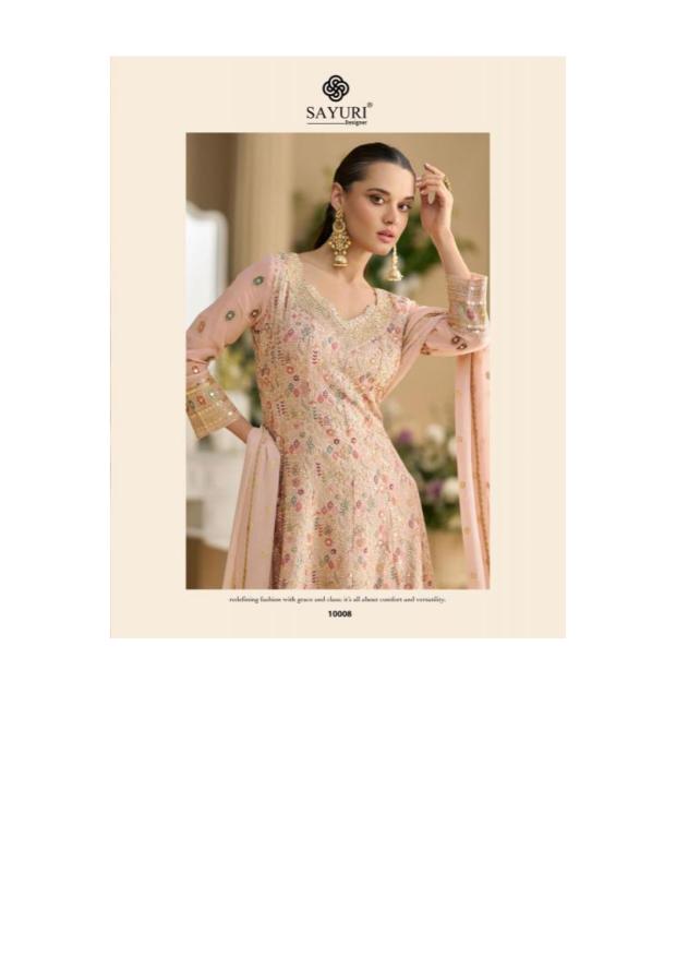 Sayuri Mohini Catalog Georgette Designer Salwar Kameez in Surat