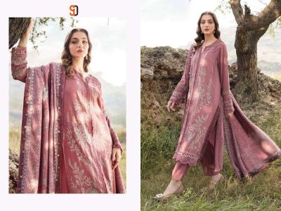 Shraddha Maria B Vol 3 catalog plazo suit pakistani