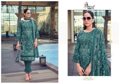 Shree Fabs Khadiza Premium Lawn Collection catalog pakistani suits importers in india