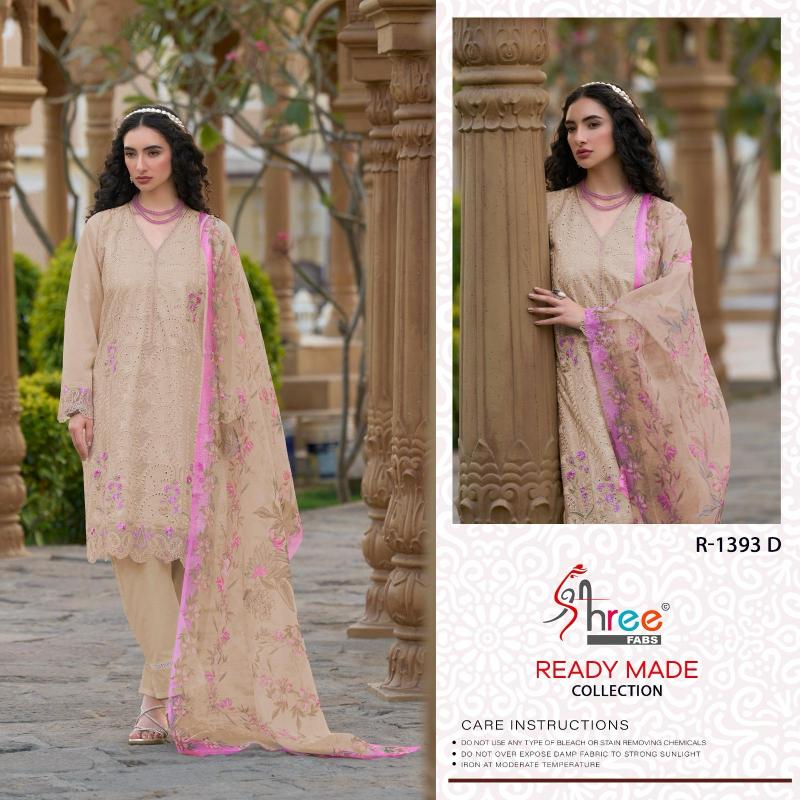 Shree R 1393 Cambric Cotton Ready Made Pakistani Salwar Suits wholesale Salwar Suits manufacturers in Surat