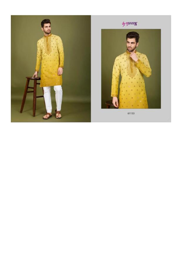 Shubhvastra Regal Kurta catalog traditional dress for men in india 