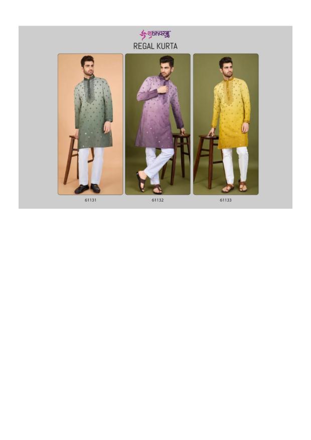 Shubhvastra Regal Kurta catalog traditional dress for men in india 