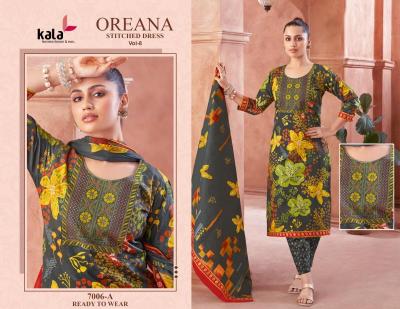 Kala Oreana Vol-8 – Kurti Pant With Dupatta - Wholesale Catalog