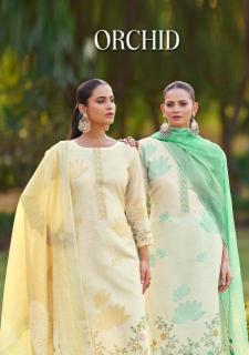 Sargam Orchid catalog surat dress material shop