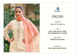 Sargam Orchid catalog surat dress material shop