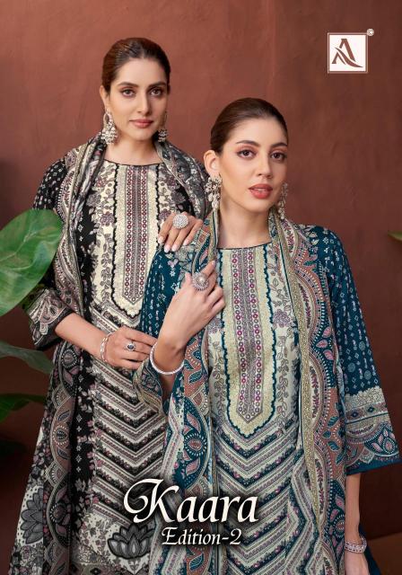 Alok suit kaara 2 Cotton dress material wholesale