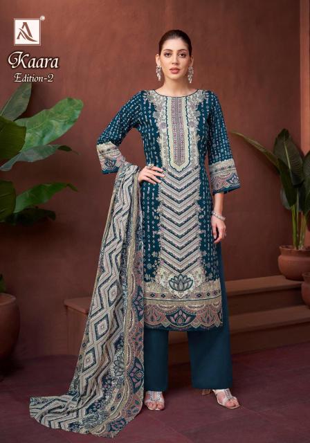 Alok suit kaara 2 Cotton dress material wholesale