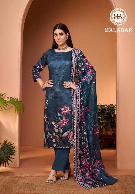 Alok suit malabar Affordable dress material wholesalers in Kolkata