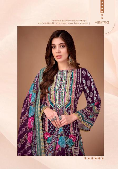 Alok suit rangeela 2 Latest designs in wholesale dress materials