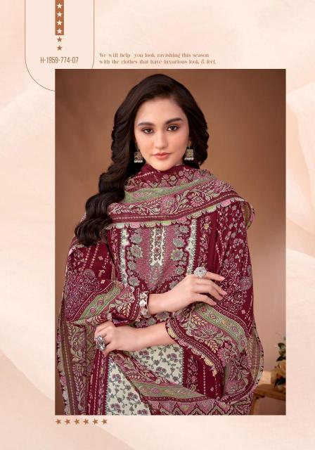 Alok suit rangeela 2 Latest designs in wholesale dress materials