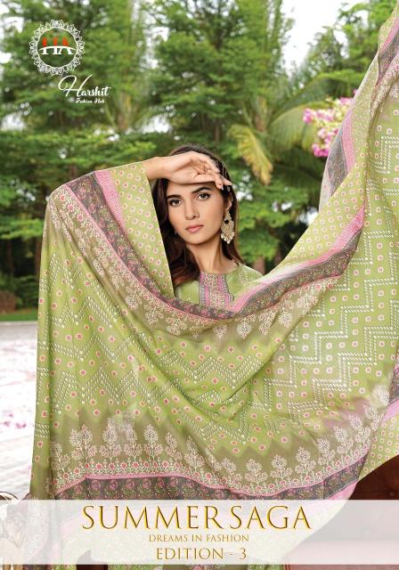 Alok suit summer saga 3 Wholesale dress material suppliers