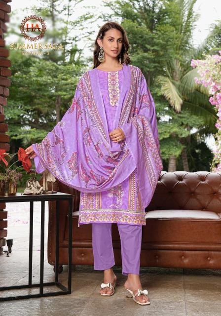 Alok suit summer saga 3 Wholesale dress material suppliers