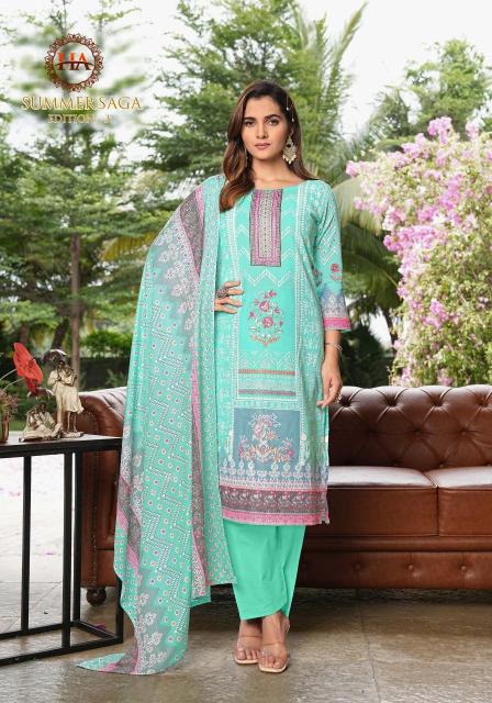 Alok suit summer saga 3 Wholesale dress material suppliers