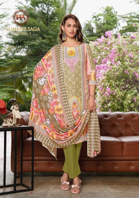 Alok suit summer saga 3 Wholesale dress material suppliers