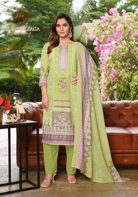 Alok suit summer saga 3 Wholesale dress material suppliers